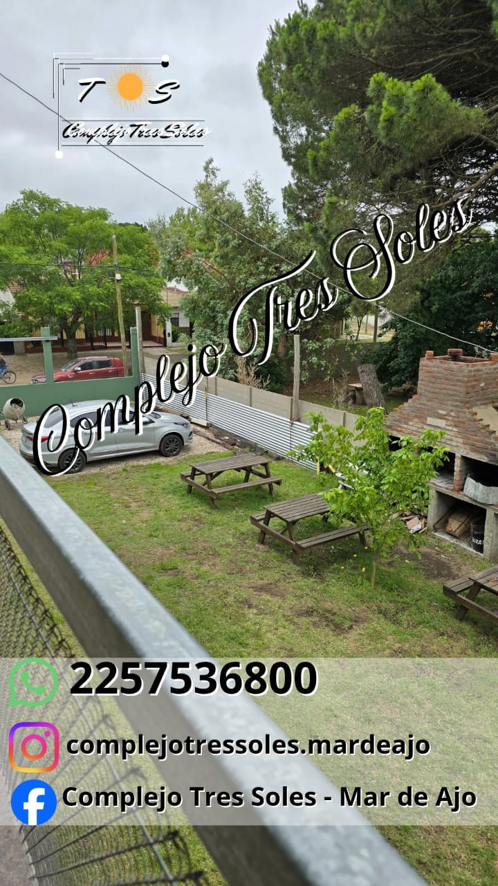 Complejo Tres Soles – Departamentos de 2 Ambientes