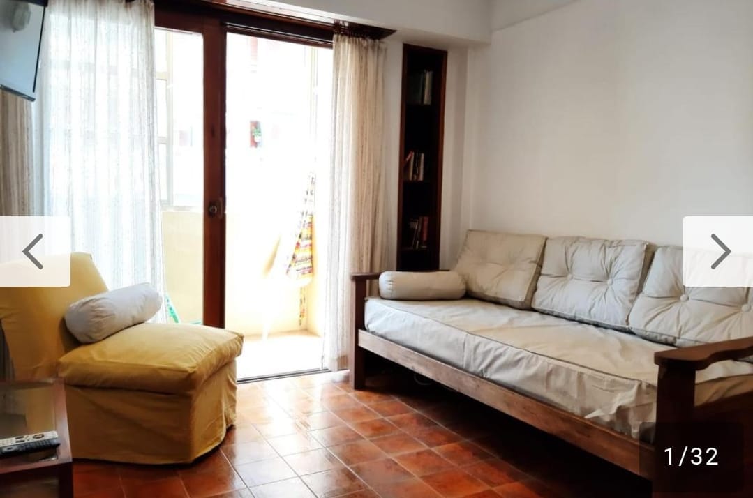 Departamento 3 ambientes con cochera cubierta a metros del mar – San Bernardo