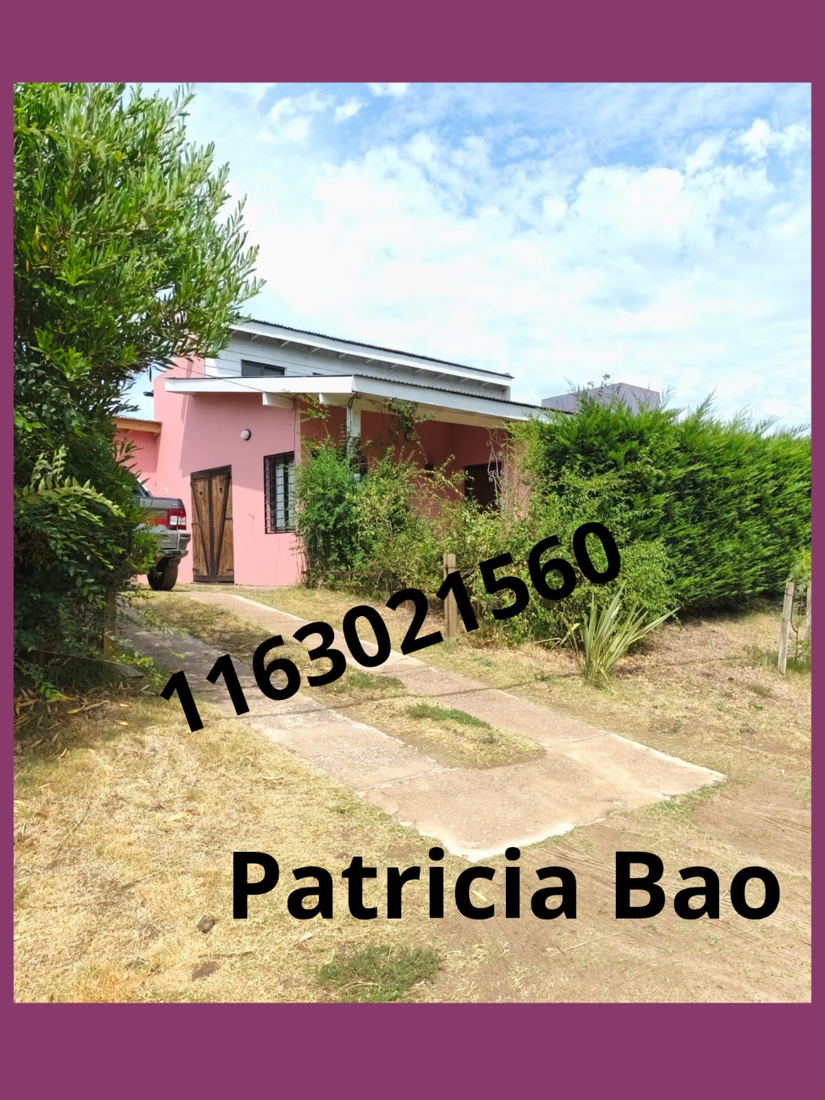 «La Casa Rosa» para 6/7 personas en Villa Gesell – Zona Sur (pet friendly)