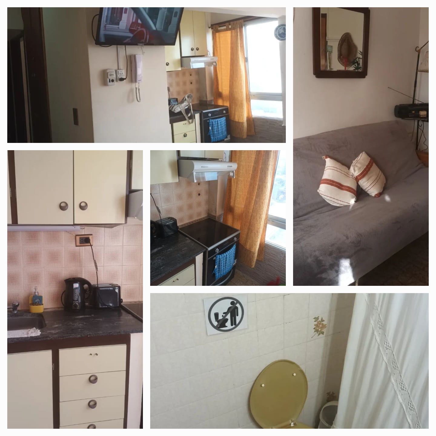 Departamento con cochera y vista panorámica al mar en San Bernardo – Hasta 6 personas